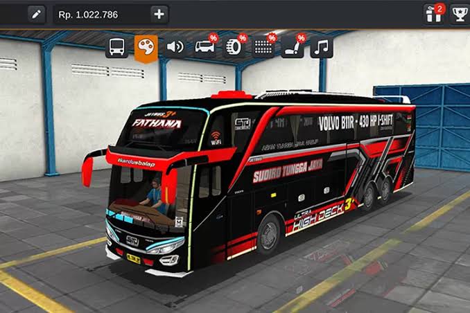 Livery BUSSID Nakula SHD Bus Cantik dan Elegan