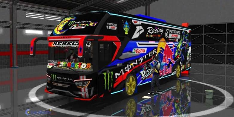 Tutorial Pemasangan Skin Pada Livery Bussid SHD