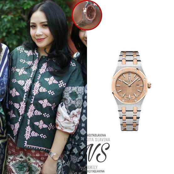 Nagita Slavina Tampil Elegan dengan Jam Tangan Wanita Ratusan Juta