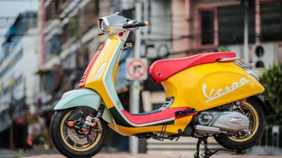 Daftar Desain Vespa Primavera Dengan Desain Klasik Terbaru