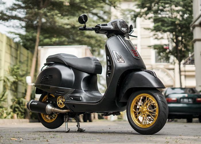 Spesifikasi Vespa GTS 150, Si Gembul Spesialis Jalan Santai