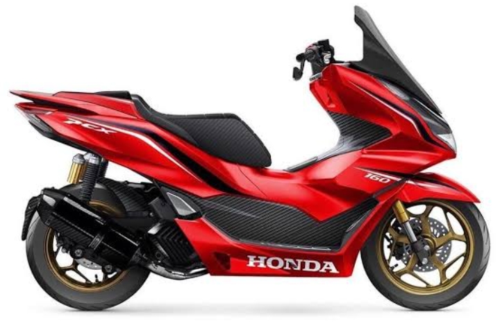 Hanya Rp22 Juta! Berikut Spesifikasi Honda PCX 175 Red Glossy