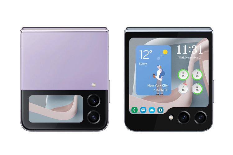 Samsung Galaxy Z Flip 5 Hadir dengan Layar Raksasa Tanpa Celah