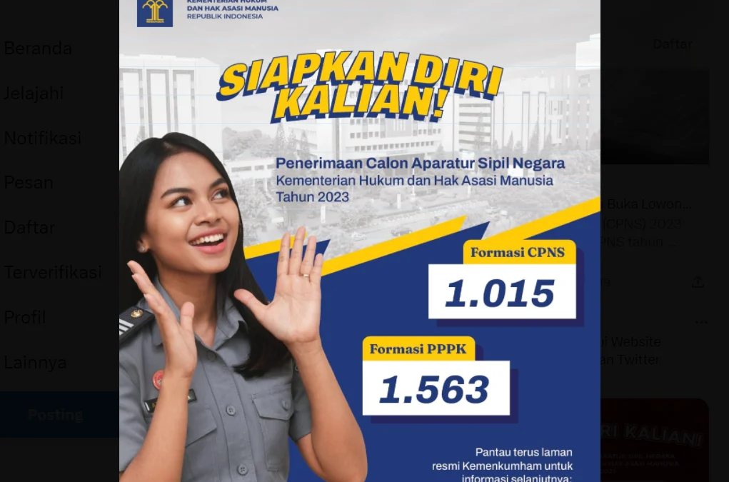 Daftar Formasi CPNS 2023