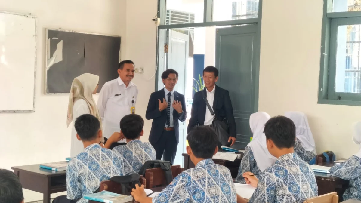 SMPN 2 Cianjur Didatangi Pelajar dari Jepang