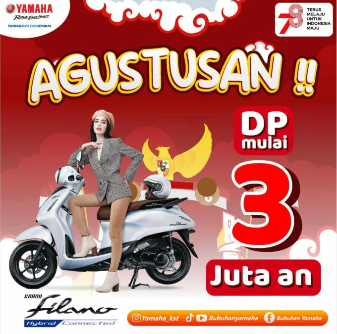 Promo Yamaha Agustus 2023