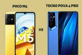 Tecno Pova 4 vs Poco M5