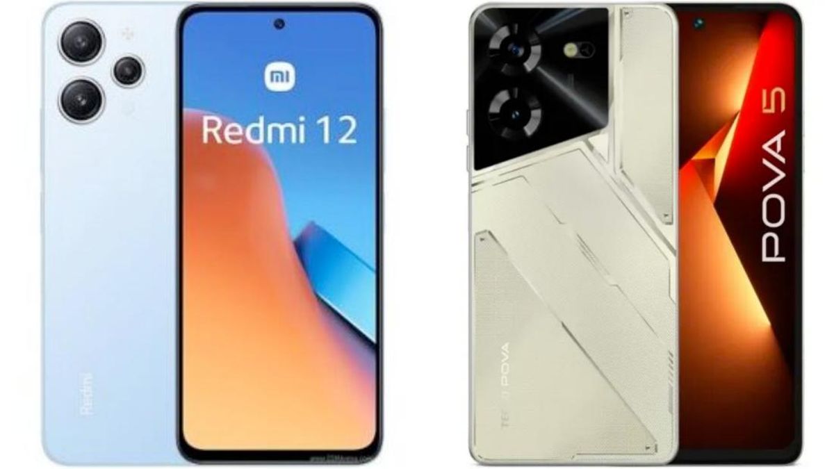 Tecno Pova 5 vs Redmi 12