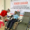 Peringati Hari Lahir Kemenkumham, Kantor Imigrasi Cianjur Laksanakan Donor Darah. (dys)