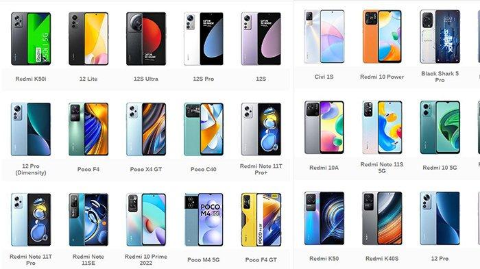 Cek Disini! Daftar Harga HP Xiaomi Terbaru Agustus 2023