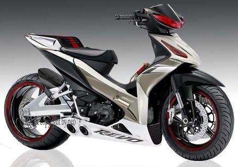 Modifikasi Honda Revo Absolute Jadi Tampil Dengan Lebih Keren