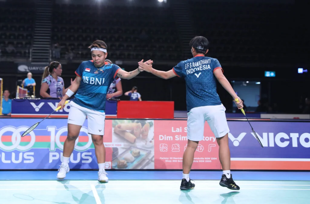 jadwal pertandingan Apriyani Fadia di Final BWF World Championship 2023 (Foto: Disway)