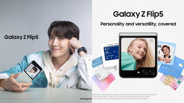 Samsung Galaxy Z Flip 5, Hp Lipat dengan Cover Screen Jumbo