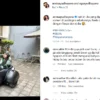 AHY Naik Vespa GTS Super Sport 150 (Tangkapan Layar Instagram AHY)