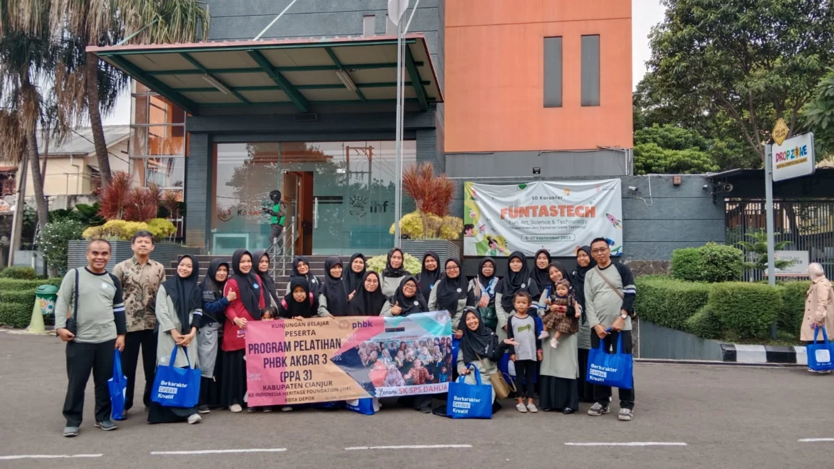 Peserta Program PHBK Akbar 3 Ikuti Observasi ke Sekolah Karakter di Depok