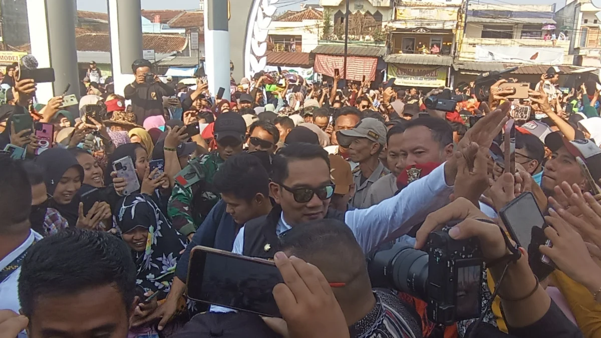 Ridwan Kamil Pamit ke Warga Cianjur