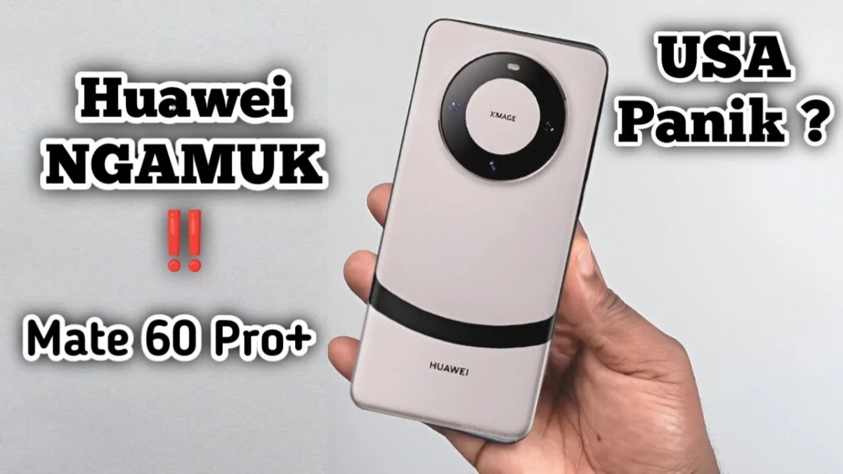 Spesifikasi Hp Dewa Huawei Mate 60 Series Jadi Perhatian Dunia!