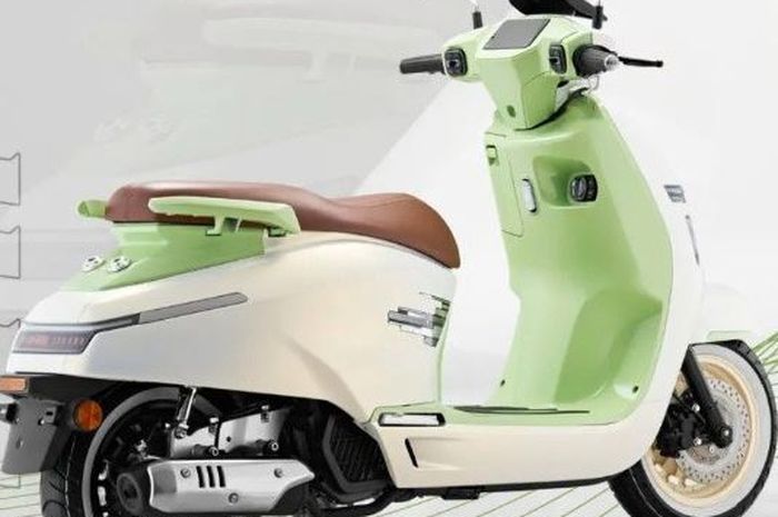 Harga Skutik Retro QJ Dino 150 Membuat Vespa Matic Ketar Ketir!