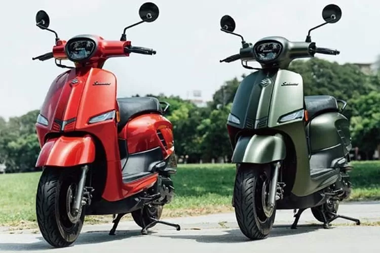 Suzuki Saluto, Motor Klasik Berdesain Stylish Mirip Vespa