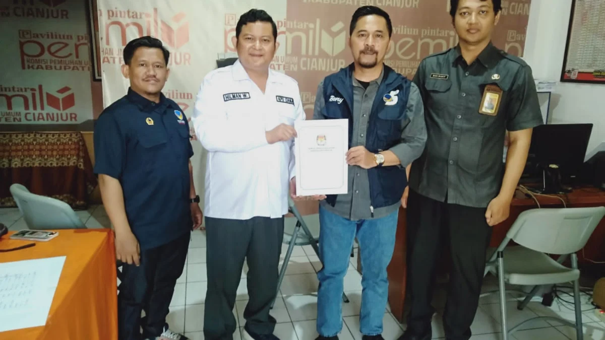 8 Parpol Ajukan Pencermatan DCT ke KPU Cianjur