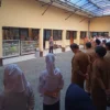 Hadiri Apel Pagi Pegawai Diskuperdagin, Bawaslu Cianjur Sosialisasikan Netralitas ASN