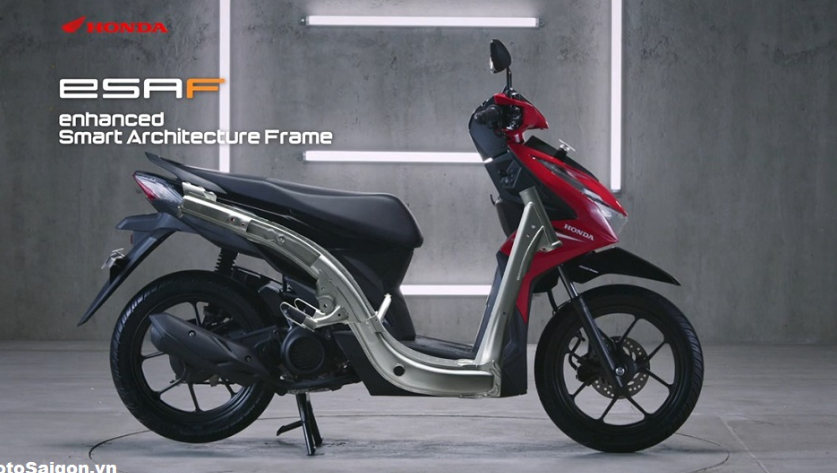 Motor Honda tidak pakai Rangka eSAF