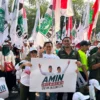 500 Kader PKB Cianjur Kawal AMIN Daftar ke KPU RI