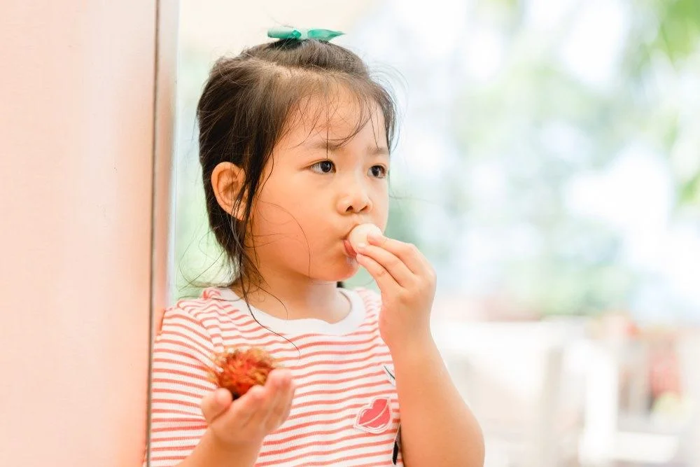 buah rambutan untuk anak