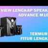 Advance M10 BT, Speaker Bluetooth dengan Kualitas Bass Menggelegar