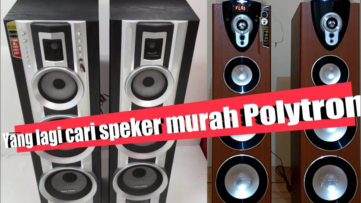 Deretan Rekomendasi Speaker Aktif Polytron Berkualitas Tinggi