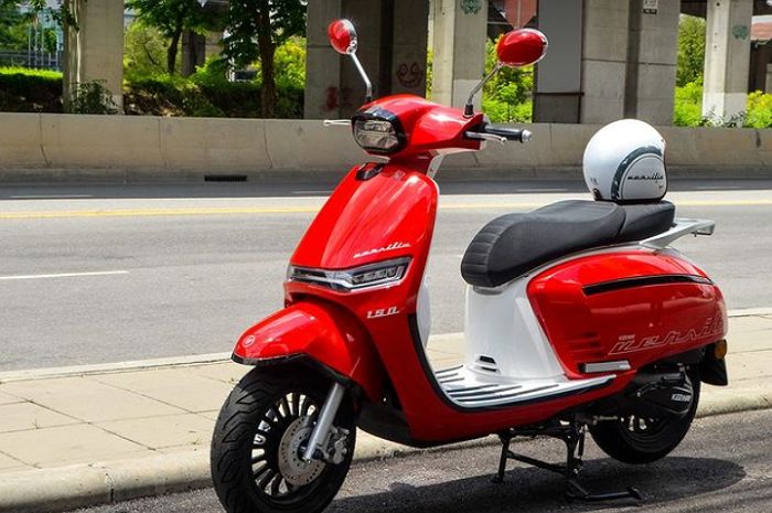 Keeway Versilia 150 Hadir dengan Desain klasik Ala Vespa Italia.