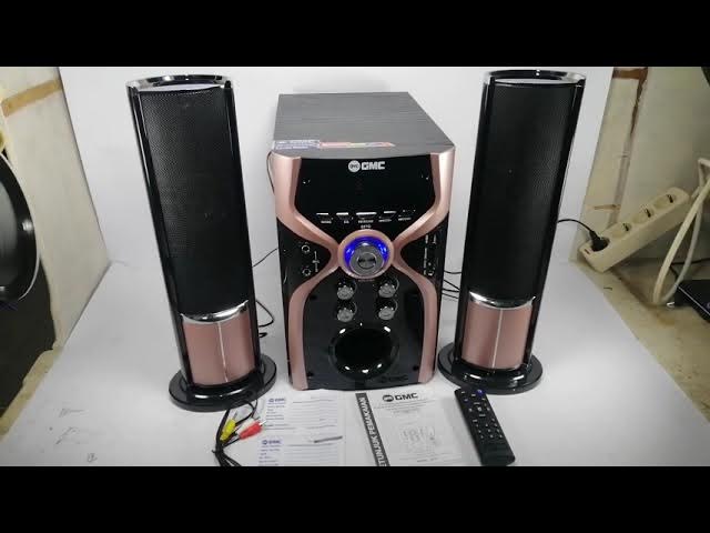 GMC 886P, Speaker Aktif Rumahan dengan Spesifikasi Mumpuni