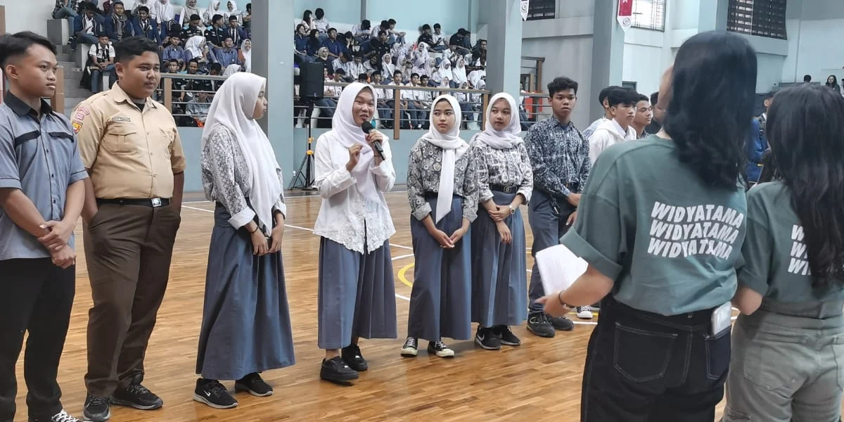 Transformasi Jadi Mahasiswa Sehari di Universitas Widyatama, Hampir Seribu Siswa Eksplor Minat, Potensi, dan Beasiswa melalui Trial Class.