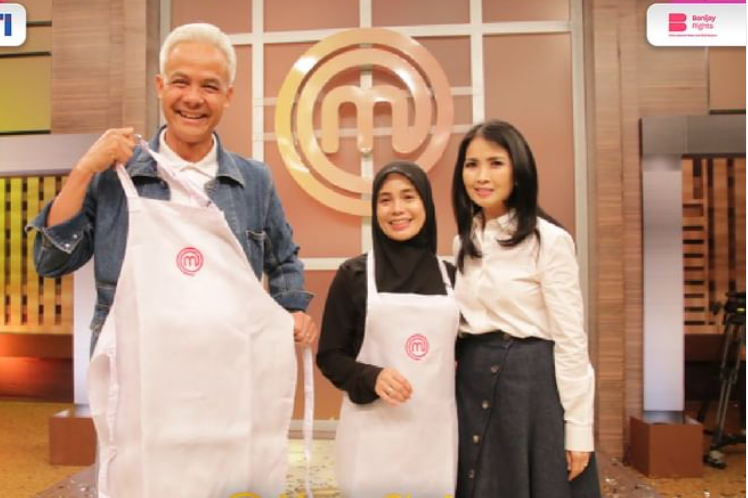 Ganjar Hadir di Masterchef Indonesia