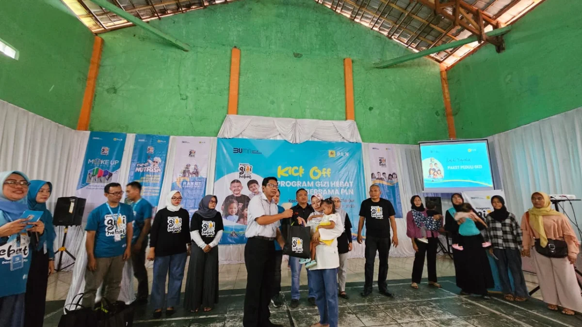 PLN Dukung Generasi Bebas Stunting Melalui Program CSR “Gizi Hebat”