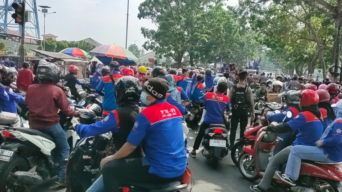 Tuntut Kenaikan UMK 2024, Ribuan Buruh Cianjur akan Longmarch ke Gedung Sate, Arus Lalin ke Bandung Dialihkan