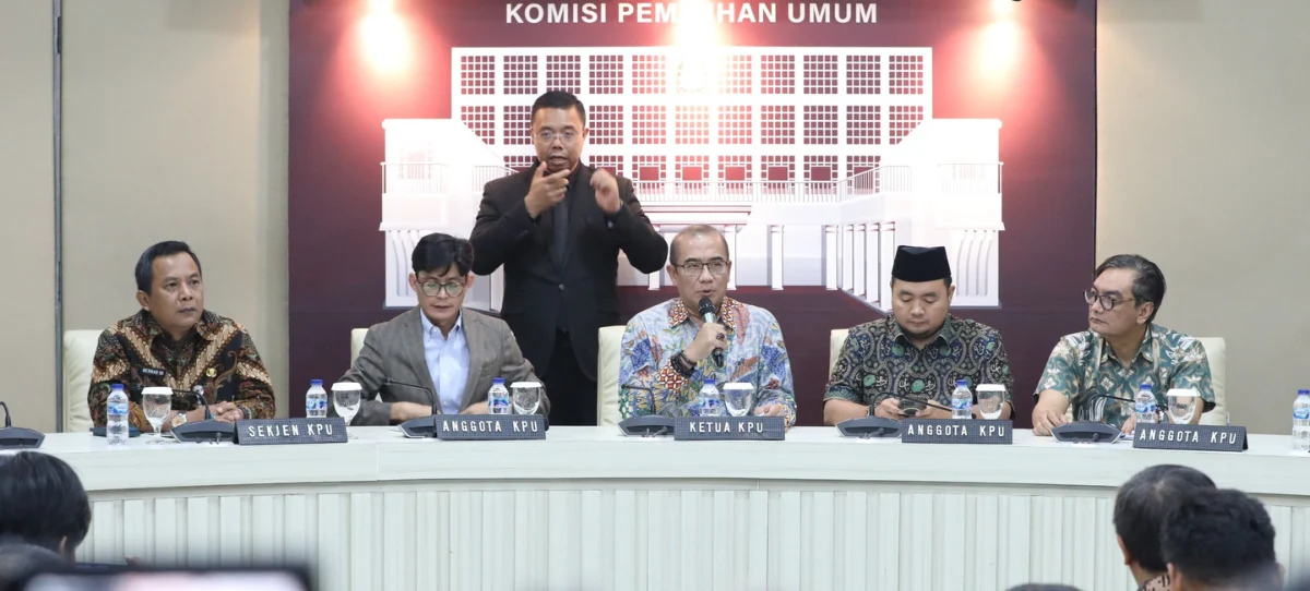 KPU RI Tetapkan DCT Pemilu 2024, DPR 9.917 Calon dan DPD 668 Calon