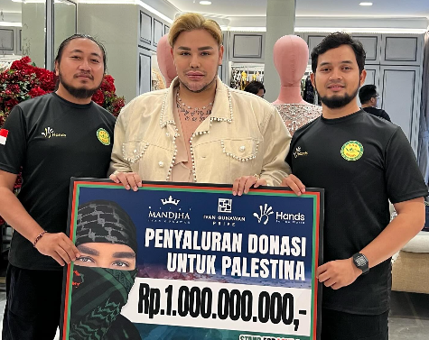 Ivan Gunawan Donasi Rp1 Miliar untuk Palestina