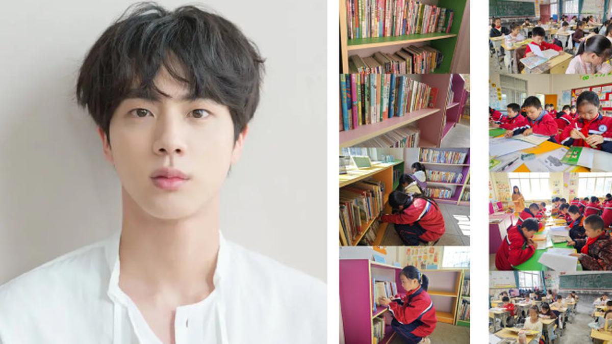 Di Ulang Tahun Jin BTS Fans di Tiongkok Donasikan 2.000 Buku