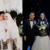 Detail Busana Pernikahan Adiba Khanza dan Egy Maulana Vikri