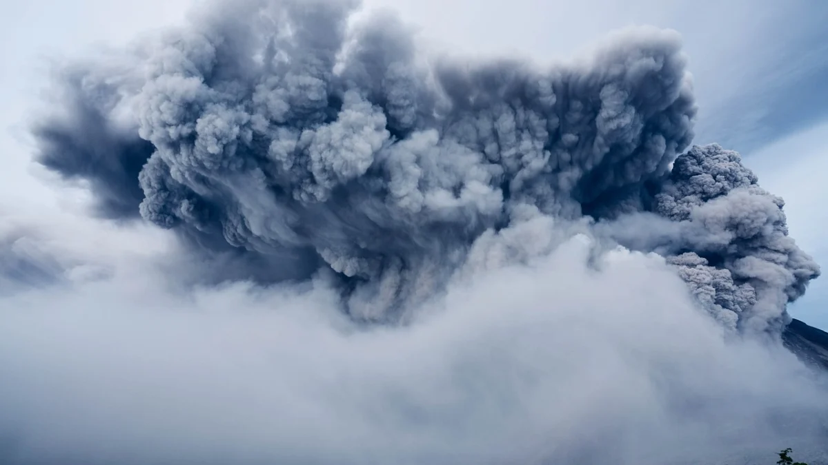 Gunung Marapi Bukittinggi Erupsi