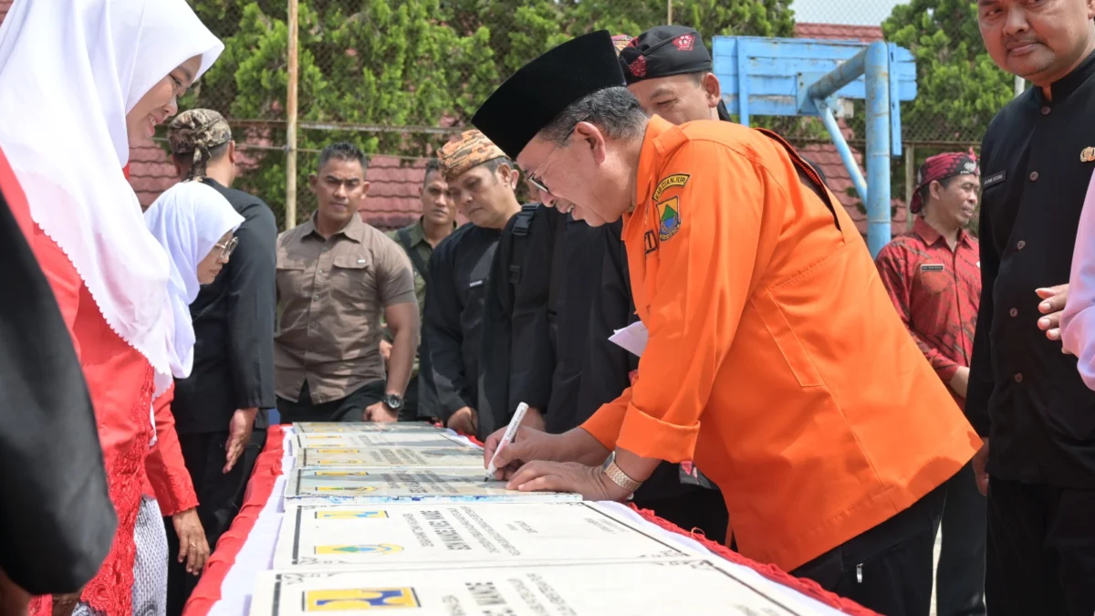 Puluhan Bangunan Sekolah di Cianjur Diresmikan