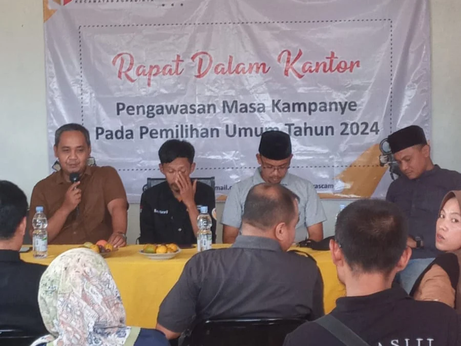 Antisipasi Politik Uang saat Kampanye, Panwascam Agrabinta Cianjur Lakukan Pengawasan Melekat