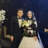 Inspirasi gaun pengantin Adiba Khanza