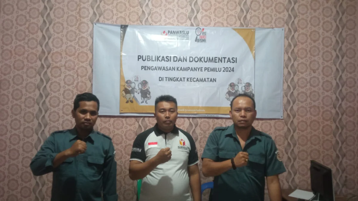 Awasi Kampanye Pemilu 2024, Panwascam Pasirkuda Cianjur Lakukan Pembinaan PKD