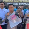 Polres Cianjur Amankan Puluhan Motor Hasil Curanmor. (zan)