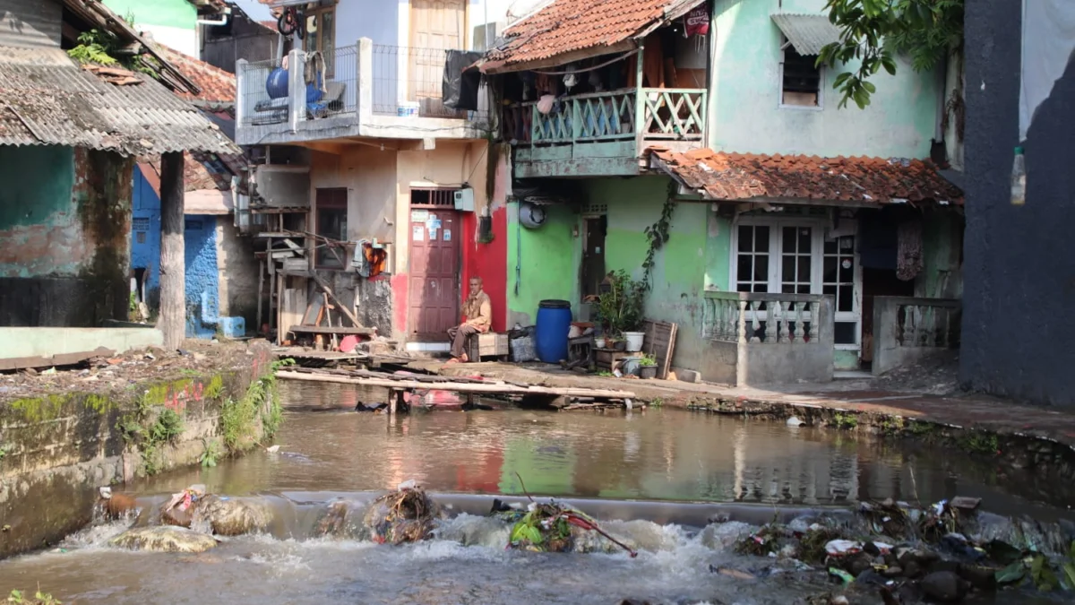 Pendangkalan Sungai Dikhawatirkan Warga jadi Penyebab Banjir. (zan)