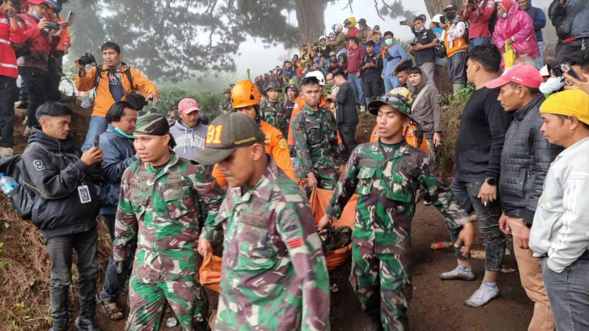 Jumlah Pendaki Gunung Marapi yang Tewas Kini Menjadi 22 Orang