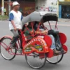 Transportasi Tradisional Becak