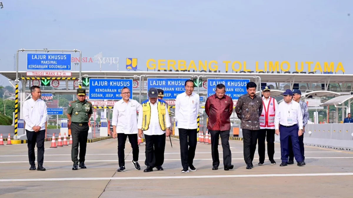 Jokowi Resmikan Tol Pamulang-Cinere dengan Biaya Rp4 Triliun